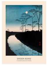 Koho Shoda A Country Scene - Art Print